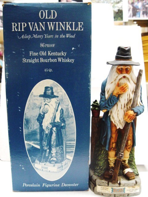 An Old Rip Van Winkle decanter